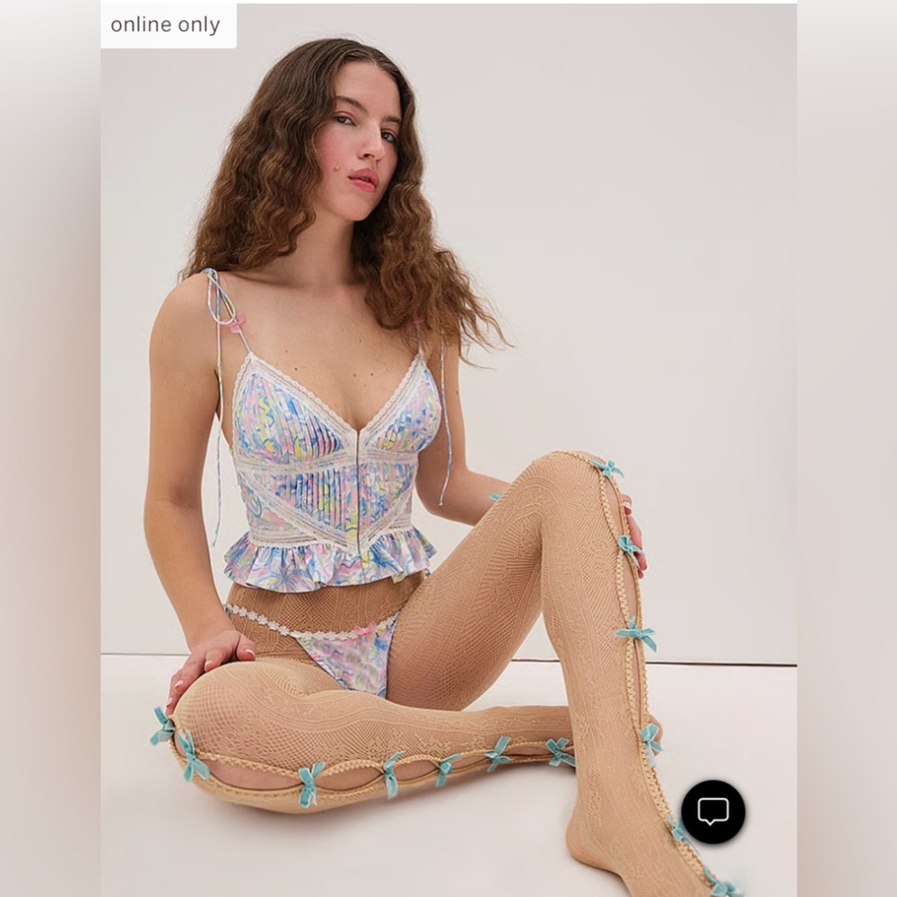 For Love And Lemons Multicolor Bra Set
